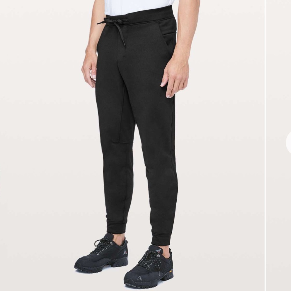 Lululemon City Sweat Jogger 29" in Heathered Black